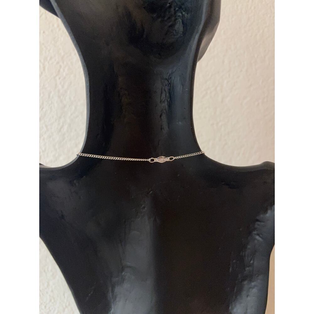 B10 Hoffman Genuine Delft Sterling Silver Necklace Nautical Swiftie‎ Cottagecore - Picture 5 of 8